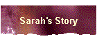 Sarah's Story